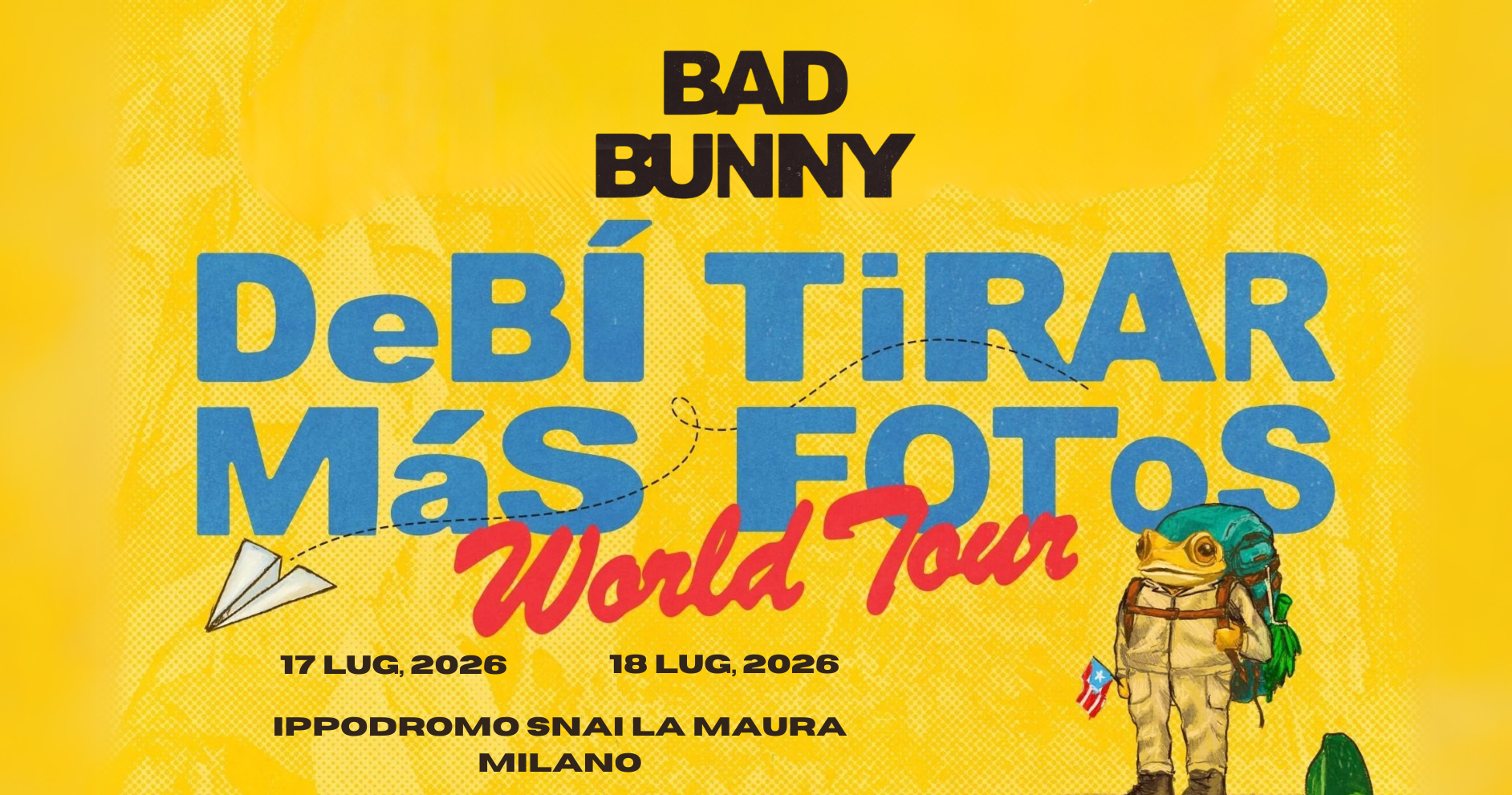 Bad Bunny - Dtmf Tour Italy